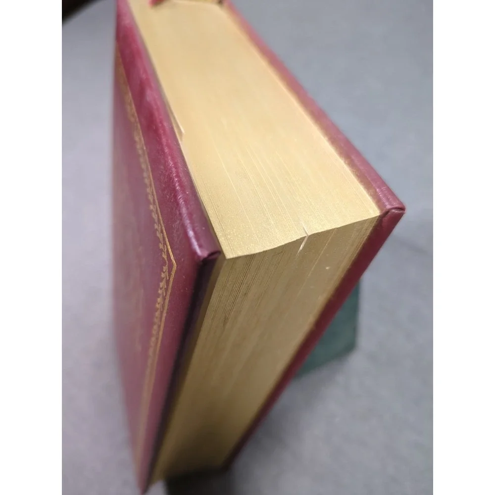 Fannie Farmer Cookbook Leather Bound All Edges Gilt (AEG) 1996 Commemorative Ed.